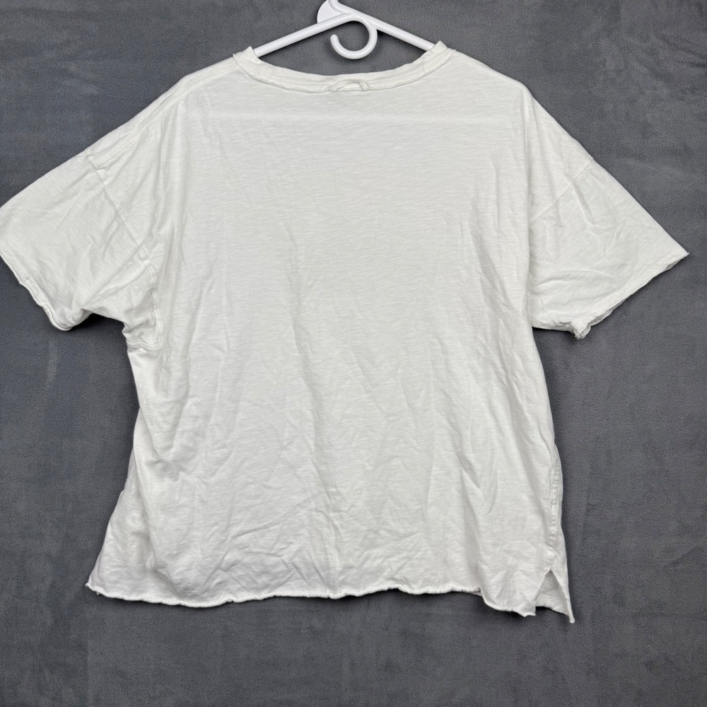 Aerie Take It Easy Turtle‎ Graphic Tee Shirt White Size S/P - Picture 7 of 7